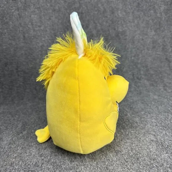 NEW Squishmallows Peanut’s 8" Woodstock Plush With Bunny Ears & Flower - Picture 4 of 6